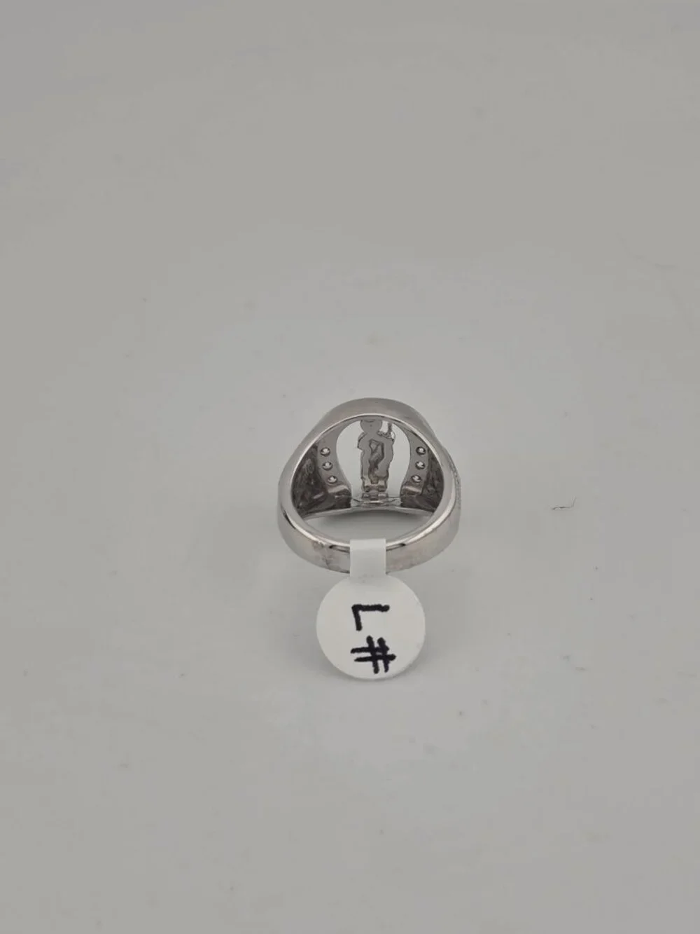 Brand New Sterling Silver 925 San Judas Tadeo Ring